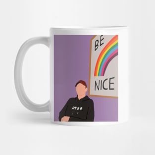 George Russell - Be Nice Mug